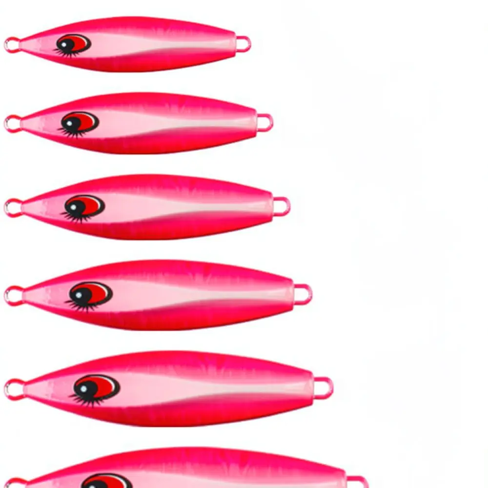 Glow Butterfly Metal Jig Lure For YJ Aquahunter Slow Sinking Sea Fishing Bait Bass Snapper Grouper Saltwater Tackle Gear