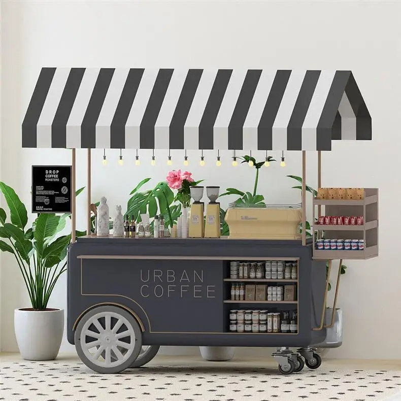 Internet-famous night market stall carts, mall iron stall carts, snack sales, mobile exhibition promotion carts, stall carts