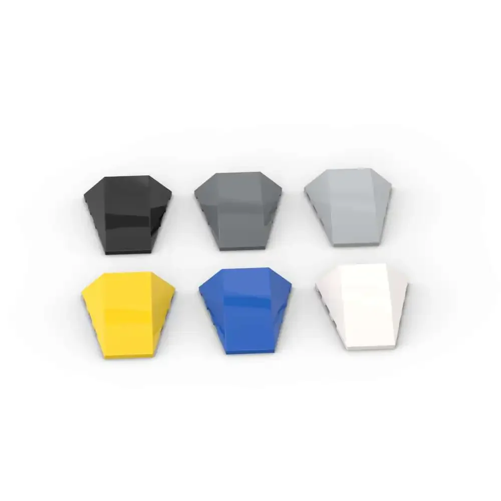 MOC 10PCS Cuneo 4x4 47753 Building Blocks Triplo Curvo Senza Borchie Mattoni Particelle Educative Giocattoli FAI DA TE Per Bambini Compleanno Regalo Del Capretto