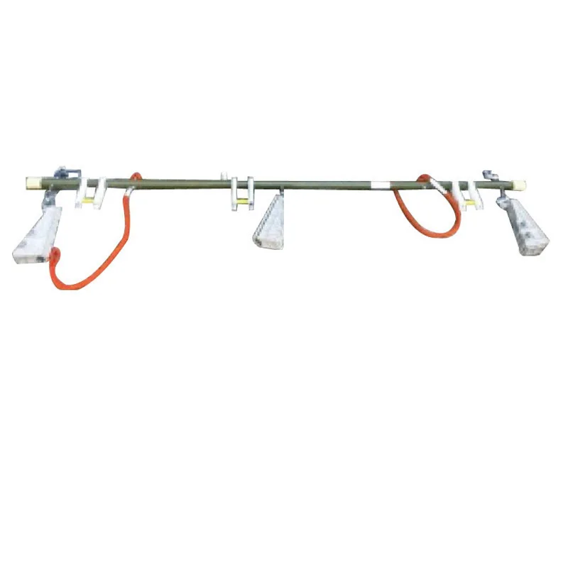 Bypass cable hanger, line construction wire placement bracket