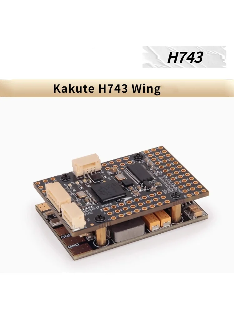Holybro Kakute H743 Wing INAV Ardupilot Flight Controller INAV/ Ardupilot 3-8S LIPO M9N/M10N GPS Fixed-Wing for RC FPV Drone DIY