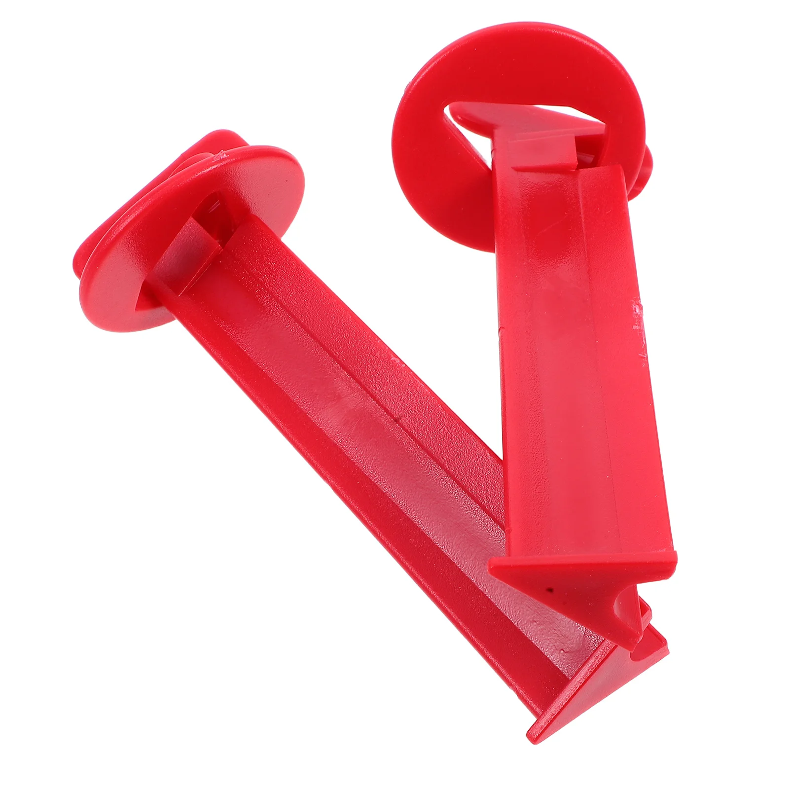 

2pcs Pool Cue Tip Repair Tool Cue Tip Repair Kit Red Plastic Pressure Tool Billiards Scalp Head Replacement Accessories Compact