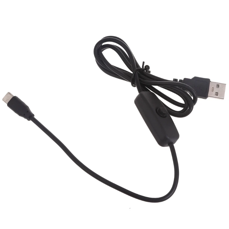 Type-C USB-A 2.0 オス充電器ケーブル、Type‑C 電源アダプタ電源コード 1M 銅芯線