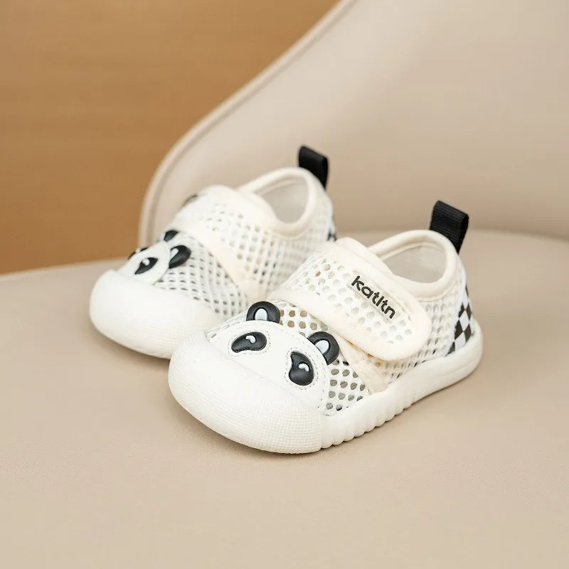 Baby Sports Shoes Mesh Breathable Toddler Walking Shoes Toes Capped 2026 Brand New Kids Casual Shoes Soft Bottom Non-slip