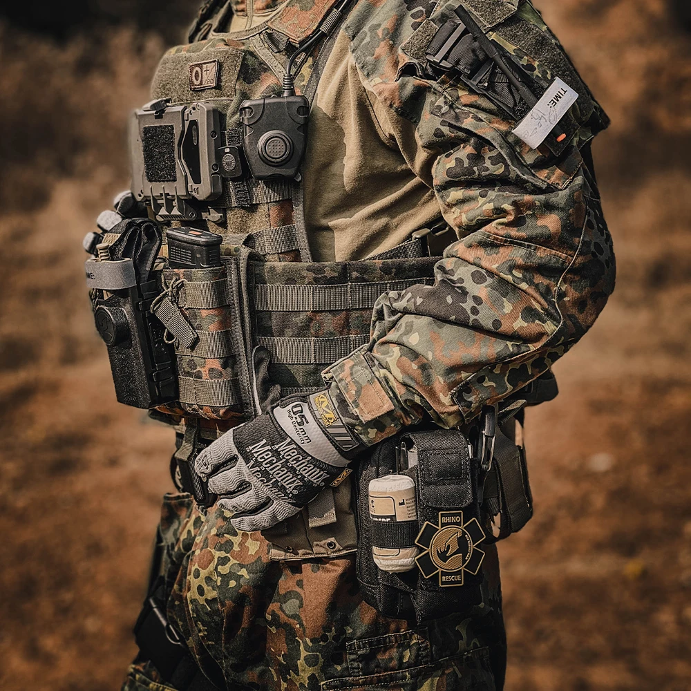 حقيبة الإنقاذ التكتيكية الصغيرة Ifak Molle EMT القتالية الطبية في الهواء الطلق مجموعة الصدمات في حالات الطوارئ #6