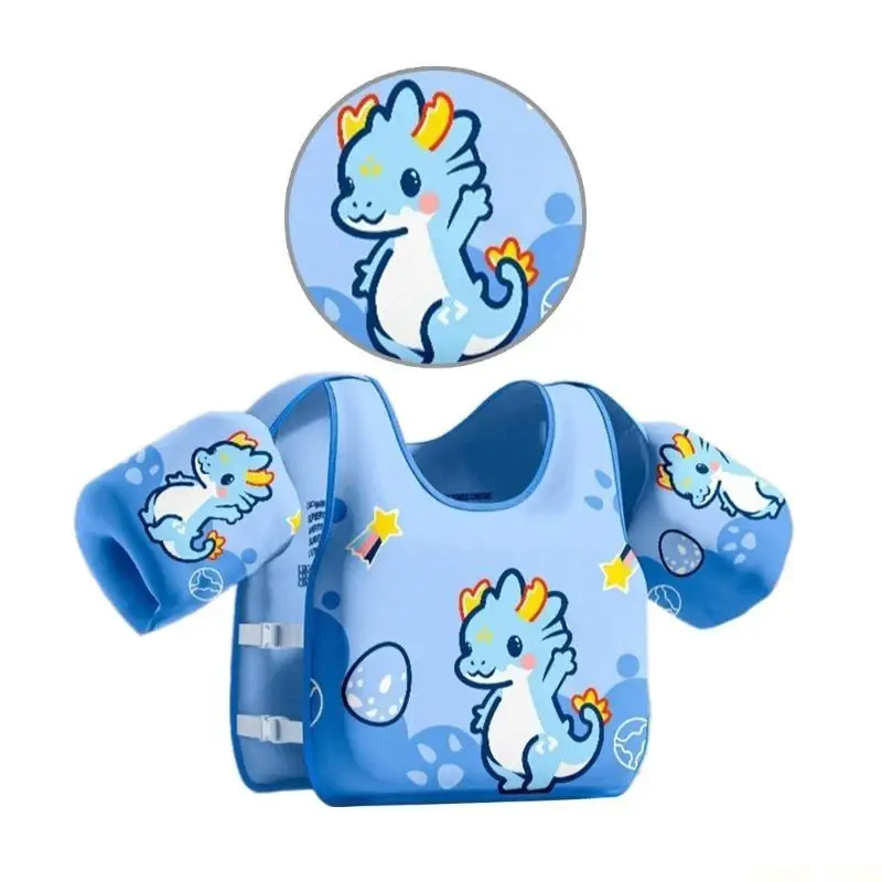 U2JB Kid Swim Vest Floatie Child Swimming Jackets Water Wing Swim Aid Trainer Jackets Learn to Swim Safety Float Vest