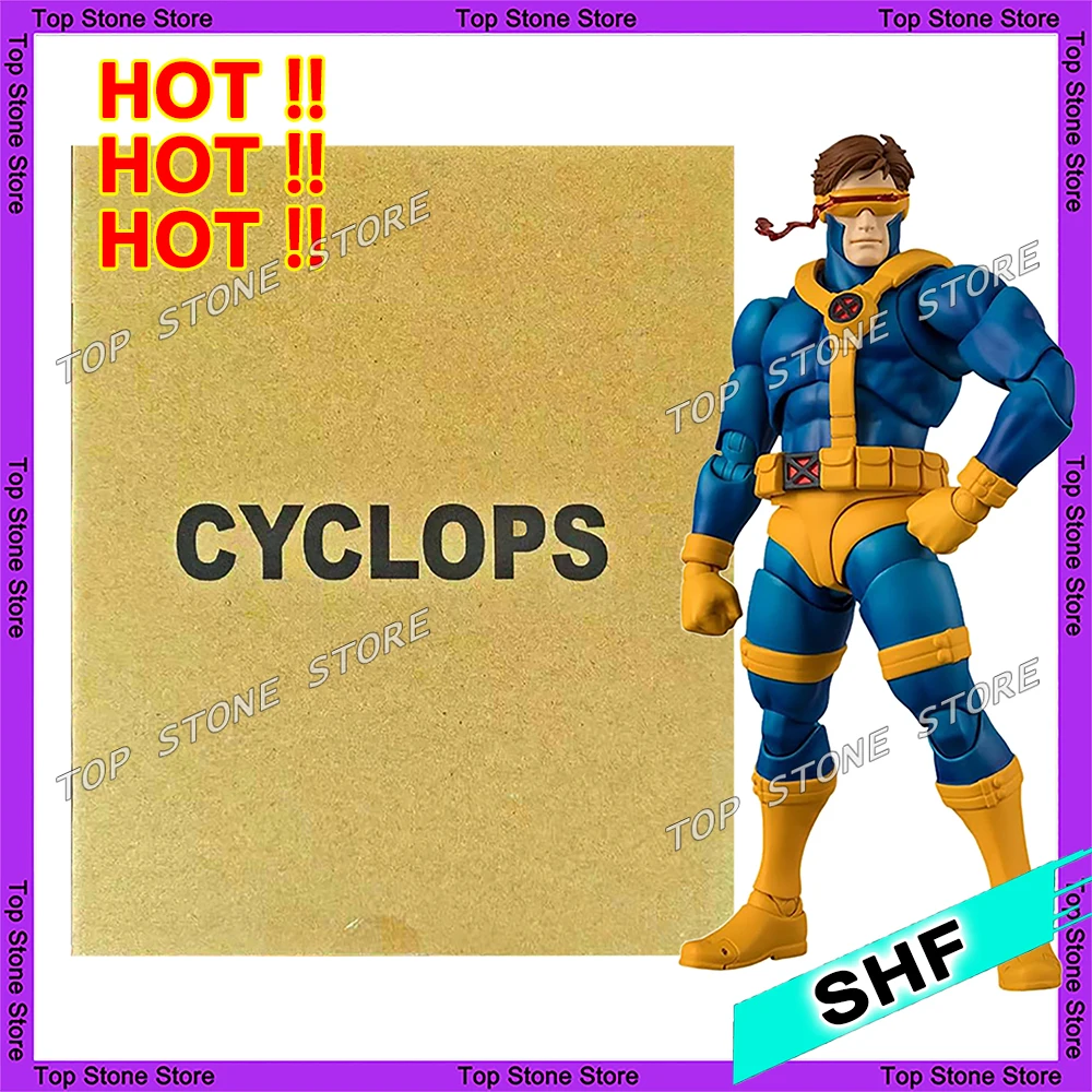 Figura de Acción SHF Cyclops Ko X-Men Scott Summers, Figuras de Acción de 1
