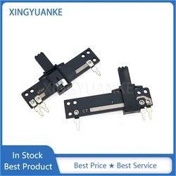 3PCS 40MM Straight Slide Potentiometer B50K Mono Dimmer Console Mixer Fader 3-Pin Stroke 28MM