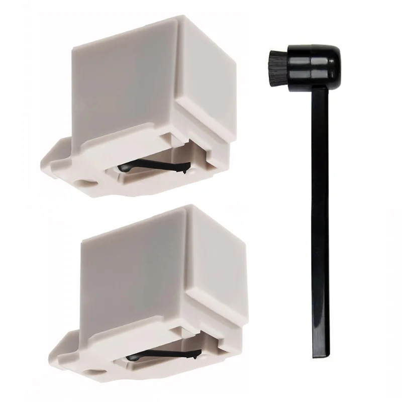 استبدال إبر مشغل التسجيل الماسي ATN3600L مع فرشاة تنظيف القلم، لـ Audio-Technica AT-LP60X، AT-LP60XBT-B65A