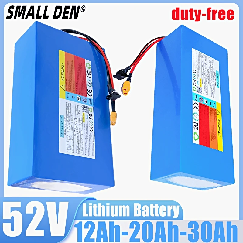 

52V 12Ah 20Ah 30Ah New 1500W lithium battery, suitable for balance bikes, electric bicycles, electric scooters, tricyclescharger