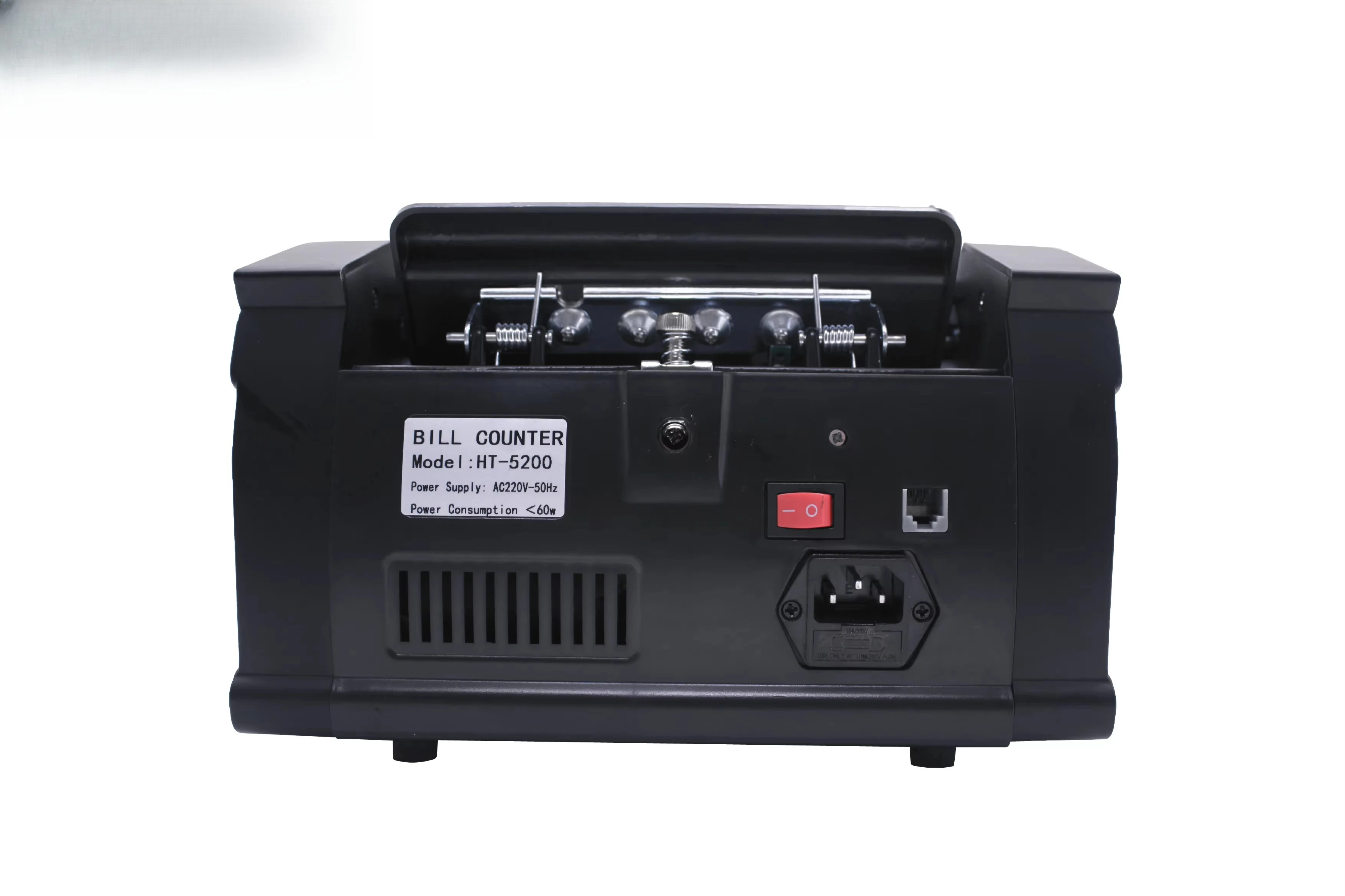 IR/UV/MG LCD Contador de notas de motor duplo Contador de múltiplas moedas