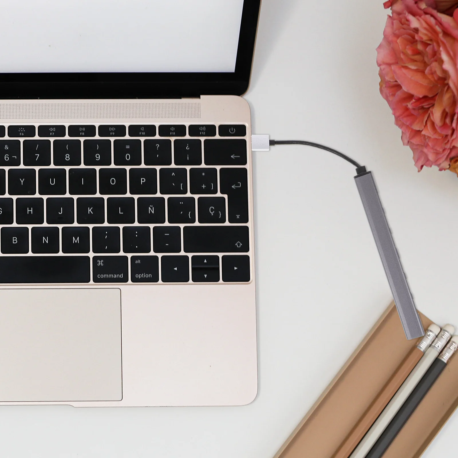 

7-портовый высокоскоростной USB-концентратор для ноутбука, разветвитель из алюминиевого сплава, несколько USB-портов для ноутбука, передача данных, несколько портов, USB-адаптер