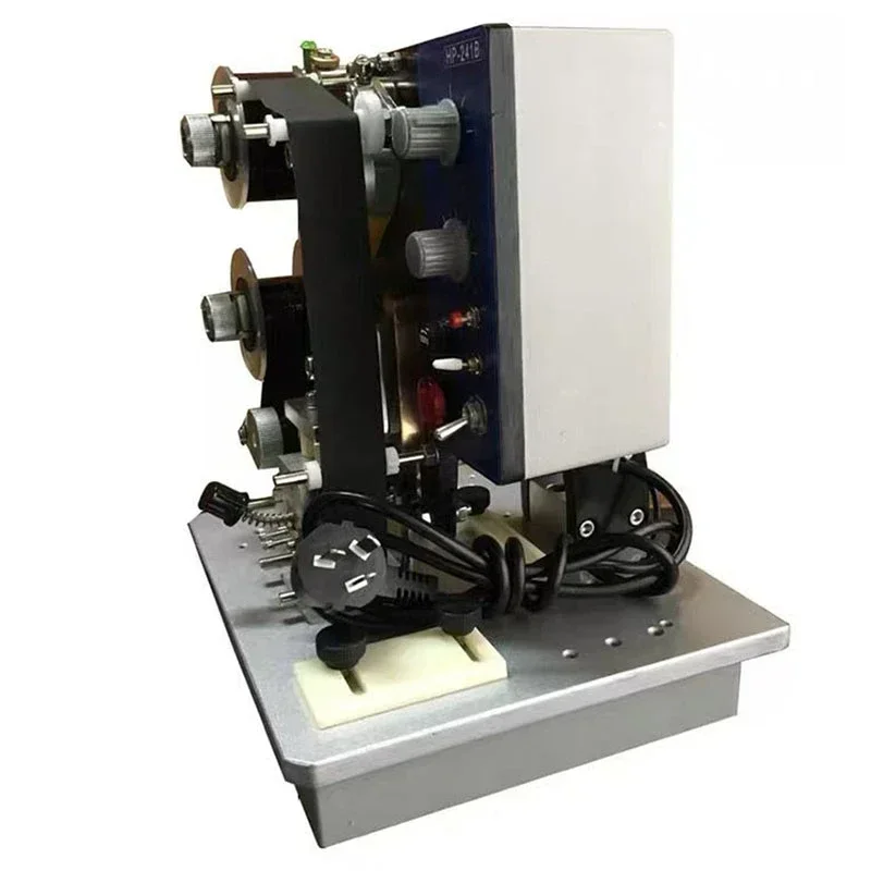 2025 110V/220V Electric Ribbon Coding Thermal Automatic Coding Machine Labeling Machine Validity Coding Machine HP-241B