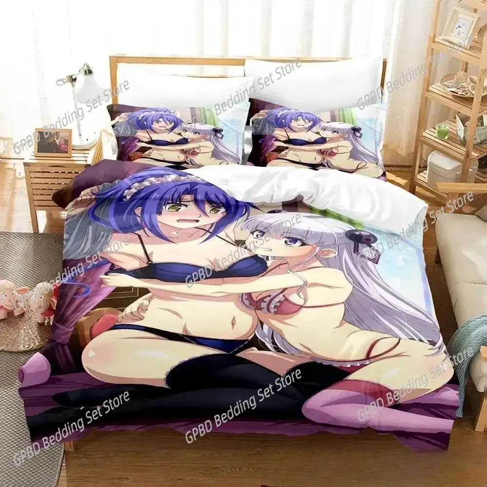 

Anime Testament of Sister New Devil Comfortable Duvet Cover Pillowcase Bedding Set Children Bedroom Decoration Home Textile