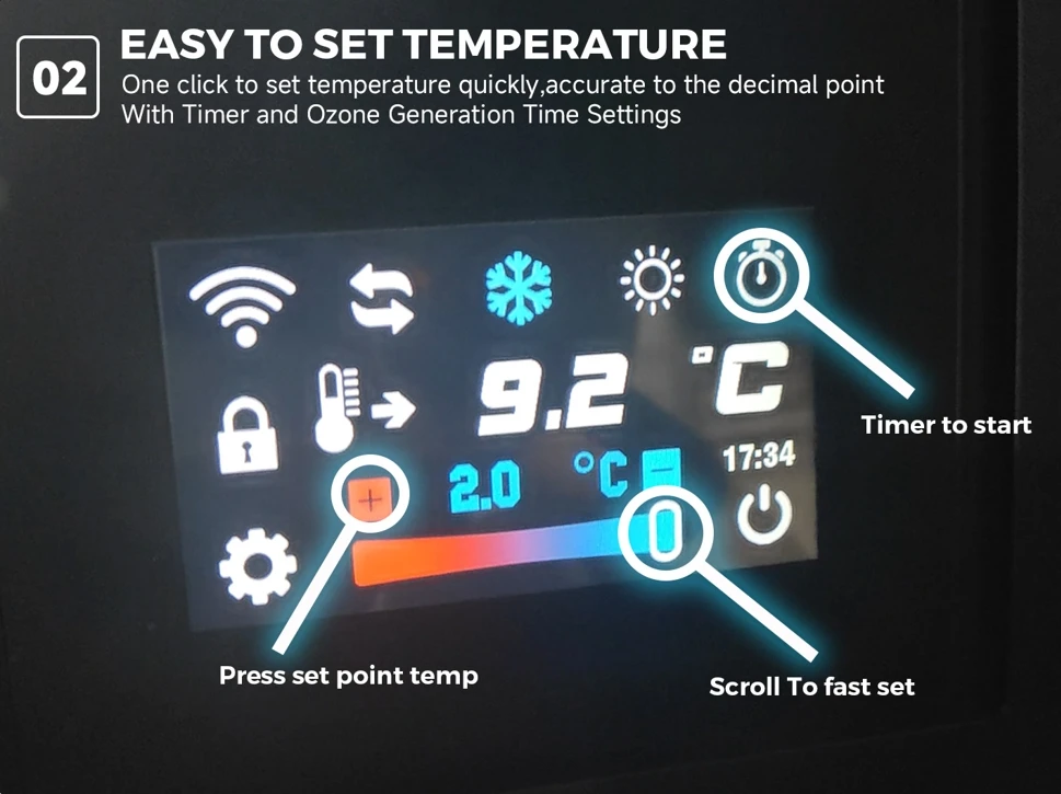 Sleek curved high-end ice bath chiller training enhances your cold plug experience in style ice water chillers