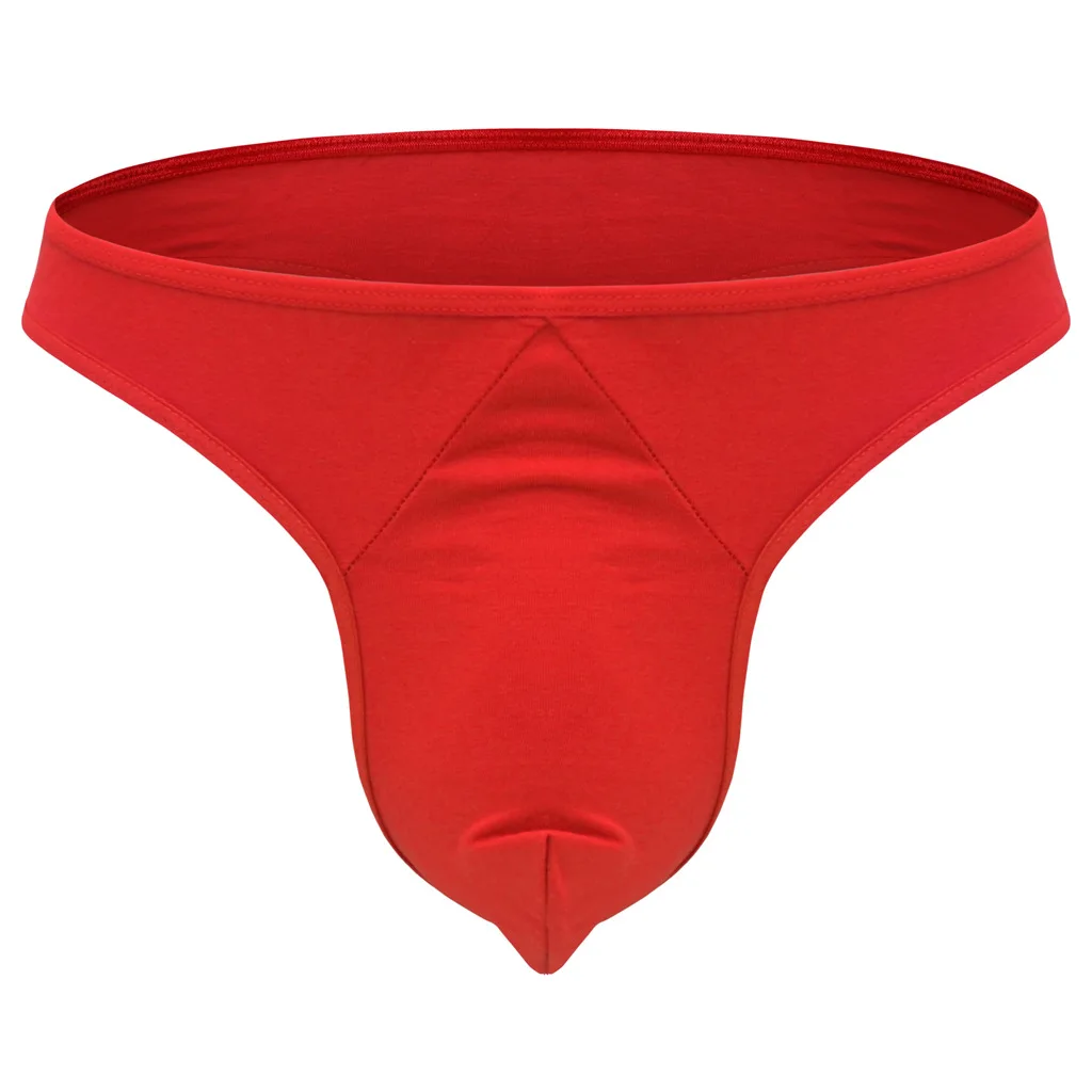Sexy Men Underwear Thong  And  G-String Male Three-Dimensional Cut Bags Cotton 100% Low-Waist Underpants ZJH011