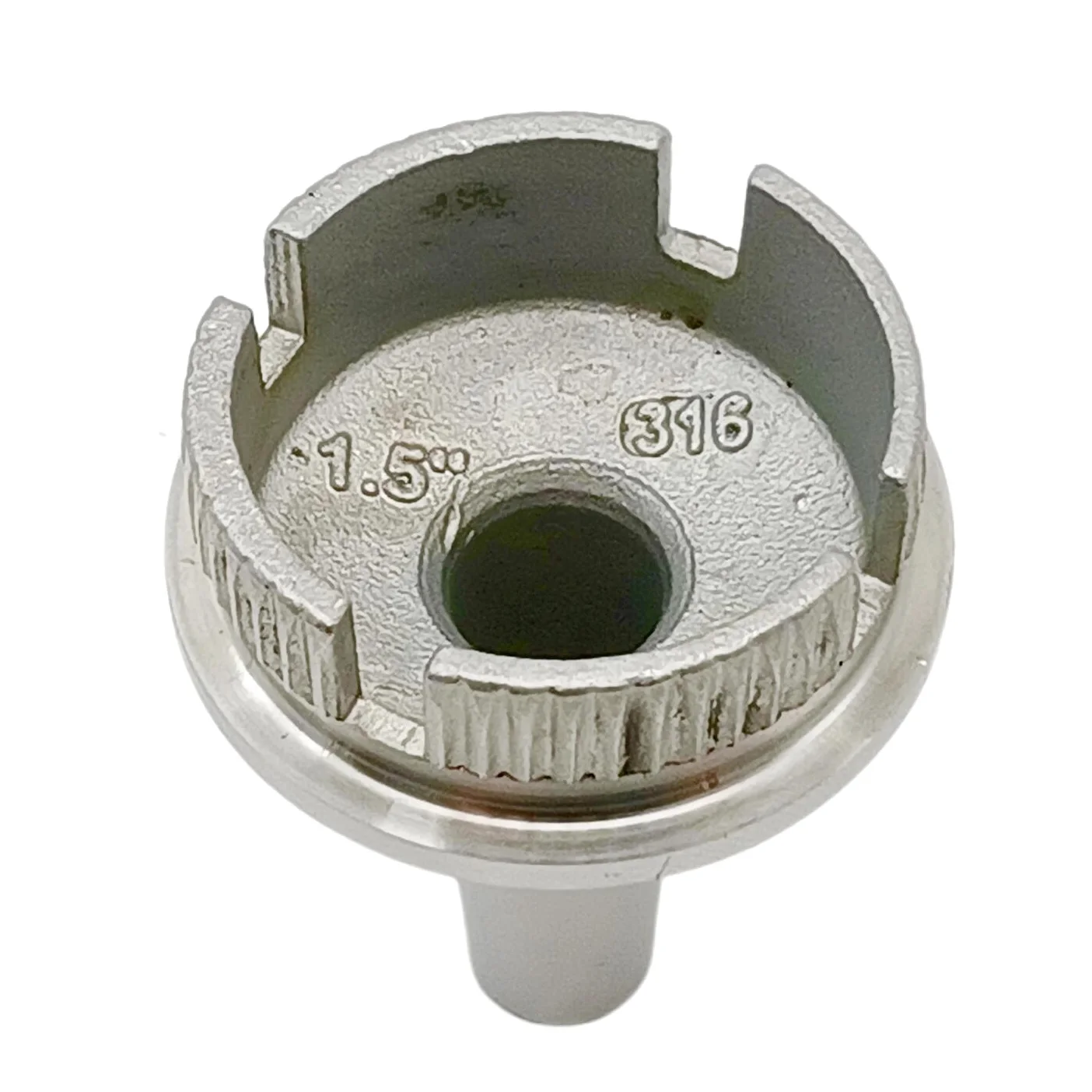 4 PCS 316 Stainless Steel Handrail Support 38.1mm Railing Support for Welding