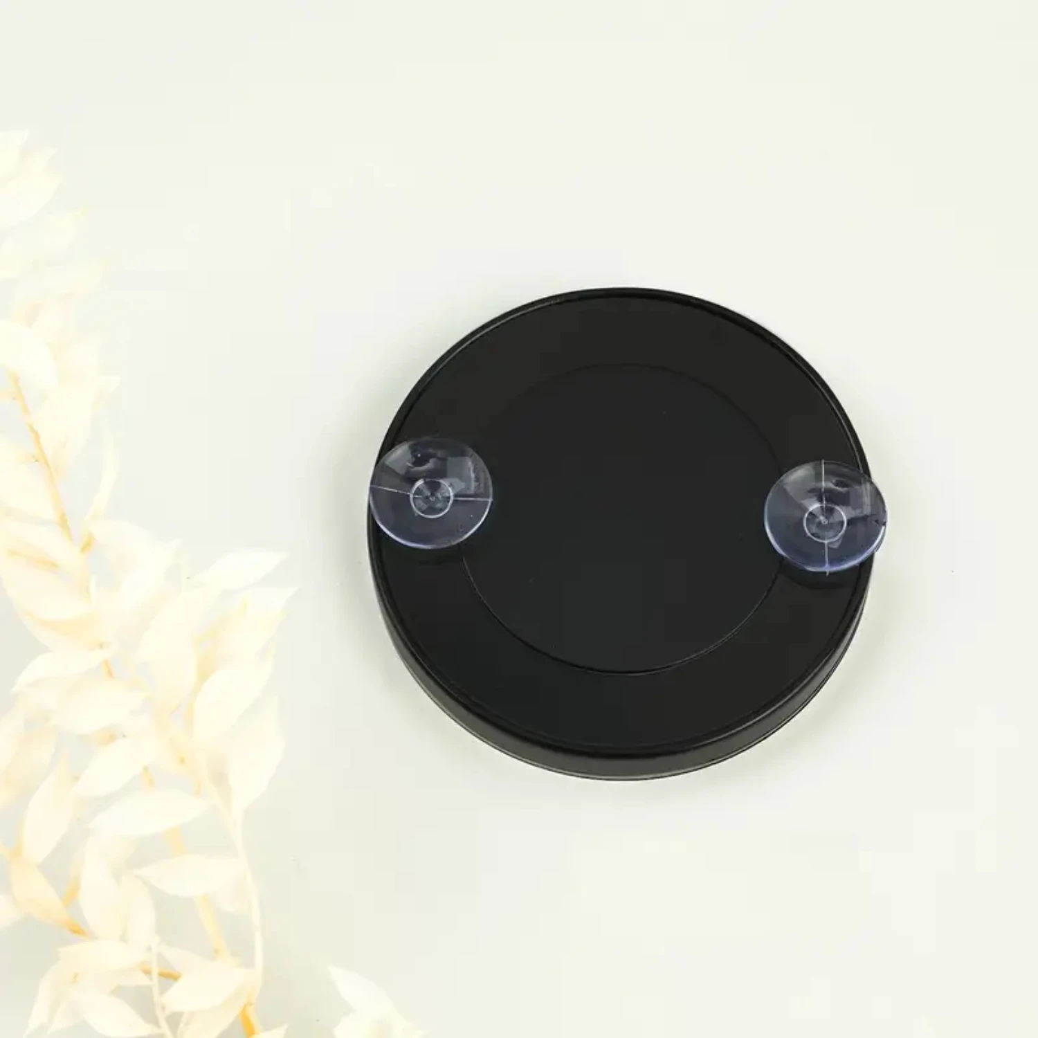 Miroir de maquillage rond grossissant essentiel 10X pour un rasage impeccable à l'absorption cosmétique du visage à la maison ou en voyage