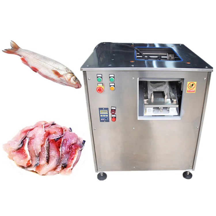 Fish Thin Fillet Cutting Machine with Good Quality Fresh Fish Fillet Making Machine Fish Fillet Cutting Splitting Machine