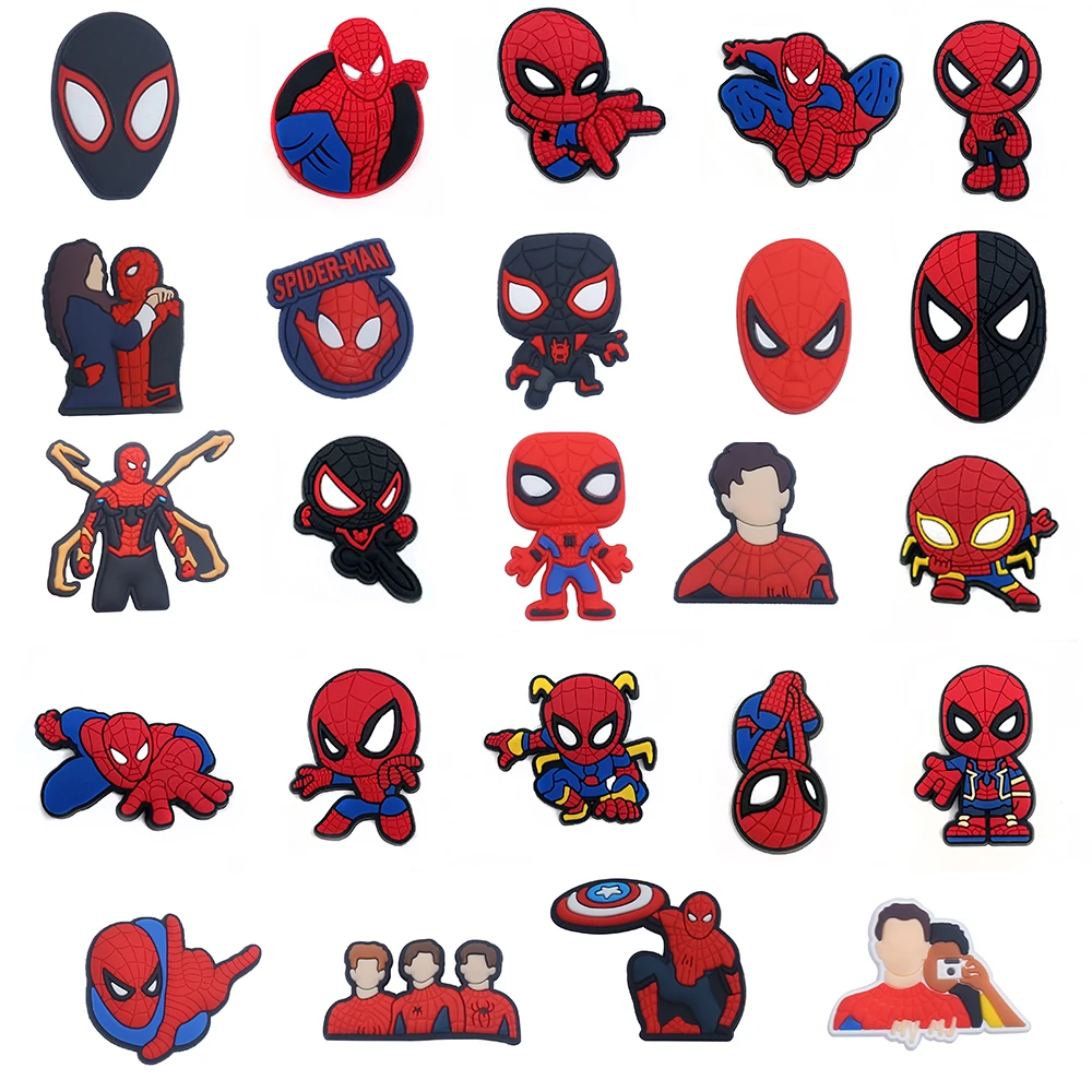 Bestseller 14-200 Stück Hot Toys Cartoon Anime Figuren Serie PVC Schuh-Charms Zubehör DIY Abnehmbare PVC Schuhdekorationen Geschenk – Detail 15
