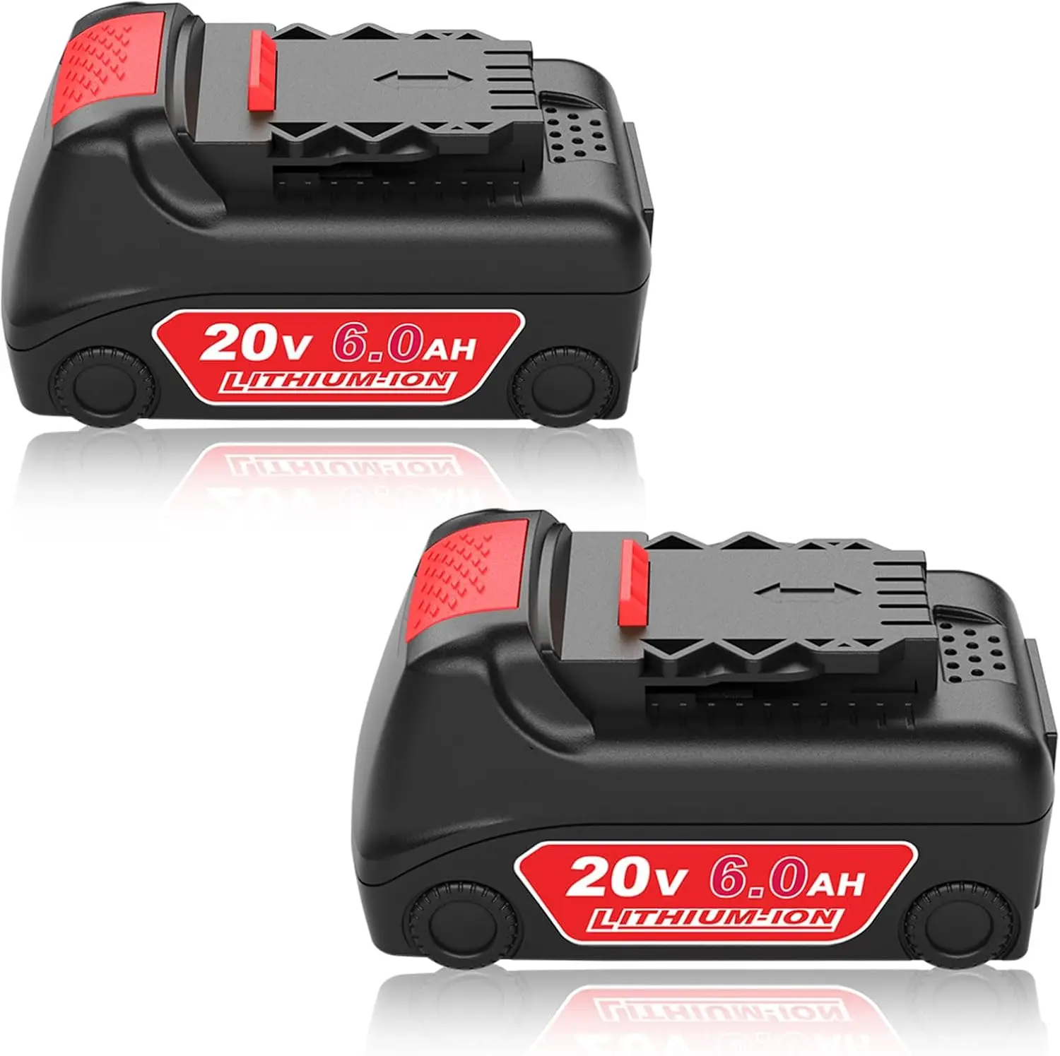 Upgraded 20V 6.0Ah Battery Replacement for Dewalt 20v Battery 2Pack Compatible with Dewalt 20v DCD/DCF/DCG Series Power Tools Re