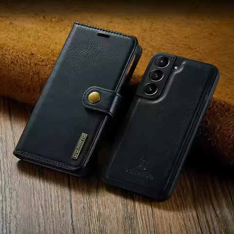 For Samsung Galaxy S20 S21 S22 Plus S23 S24 FE S25 Ultra A55 A54 A53 A36 Case Magnetic Leather Detachable Wallet Bag Flip Cover