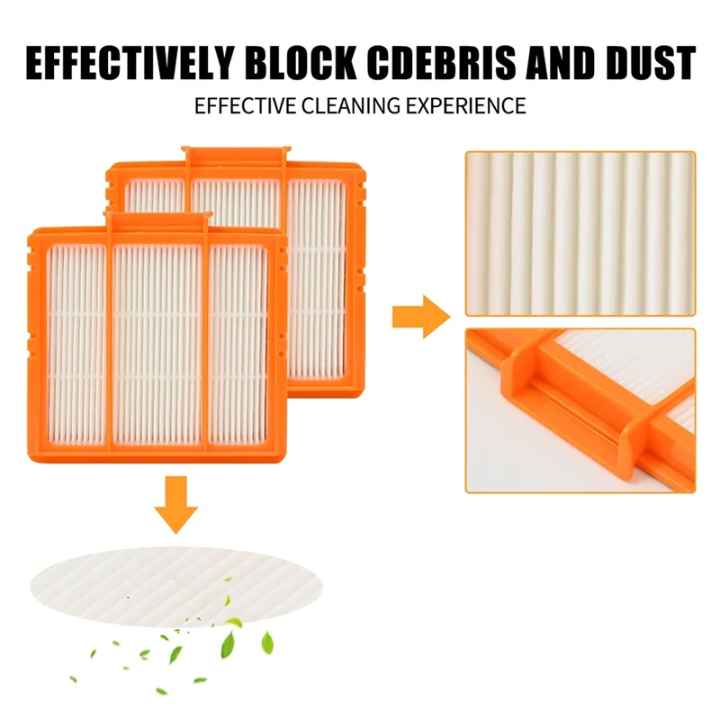 A01M-Replacement Parts For Shark AI AV2501AE RV2502AE RV2610WA Vacuum Cleaner Pre Filter Pre-Motor Foam Felt Filter