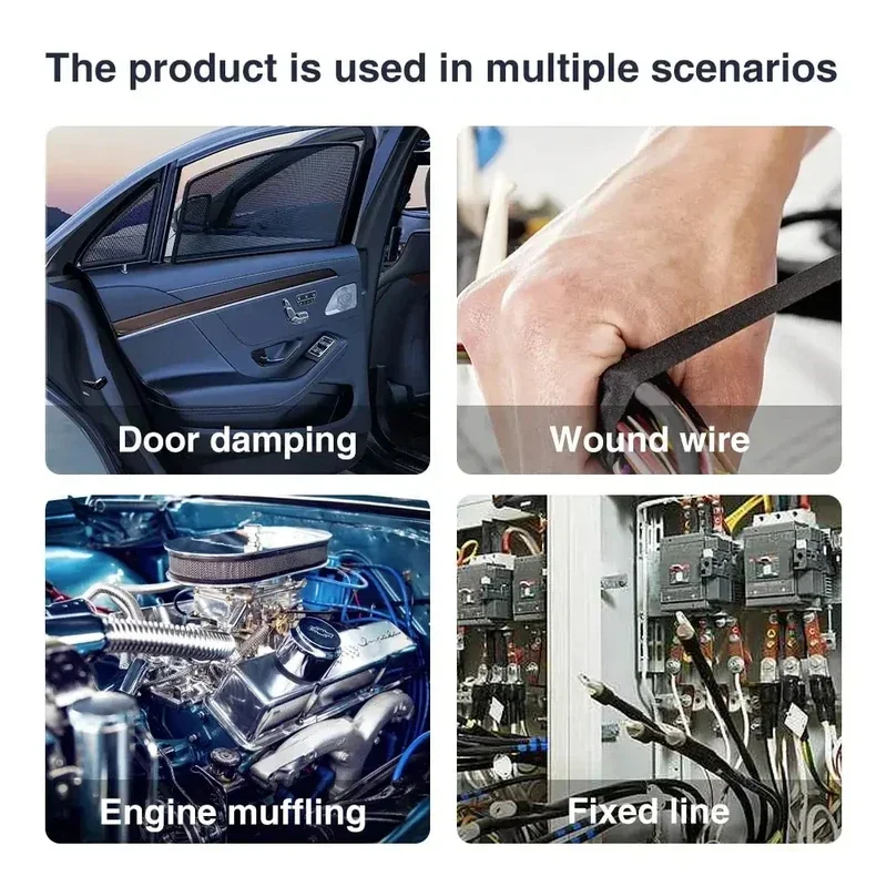 Ruban Adhésif Résistant à la Chaleur, pour Câble Automobile, SFP, 15m, 9/32mm