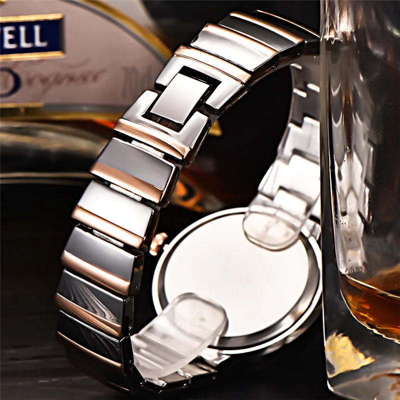 Relojes femeninos a la moda para niñas, relojes de marca grande para Mujer, banda de aleación Simple con fecha, Reloj de cuarzo para regalos, Reloj para Mujer 2026