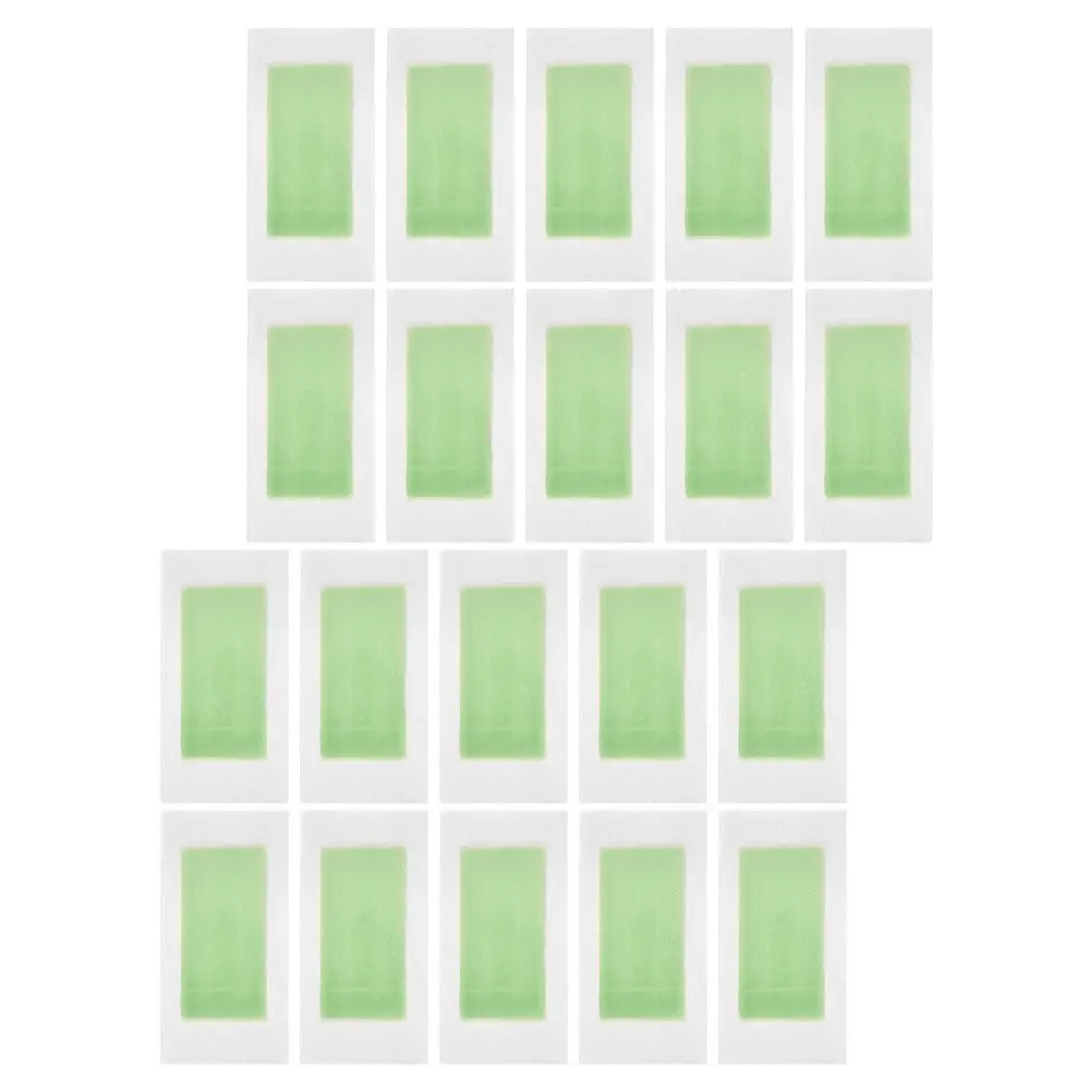 25Pcs Mini Face Wax Strips Portable Hair Removal Paper for Women Quick Facial and Body Waxing