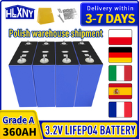 New Type 10000-Cycle 3.2V LFP Cell Batteriie, 360Ah – DIY Compatible for 12V/24V/48V Systems, Suitable for RVs, EVs, Trucks