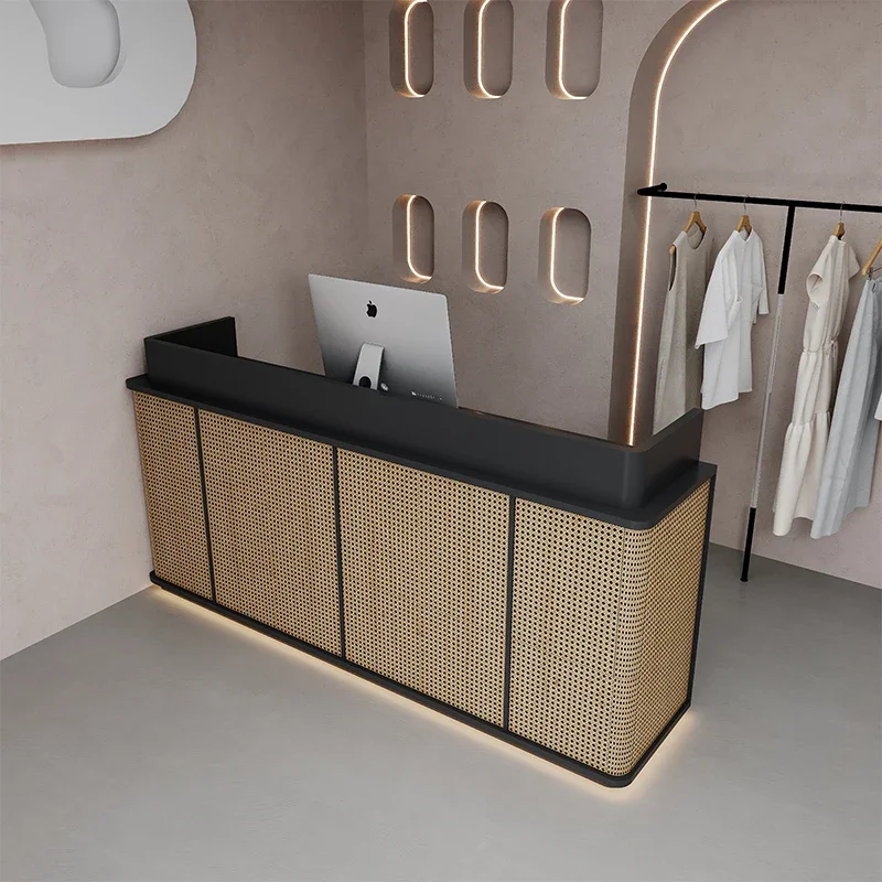 Hallway Table Motion Desk Folding Wall Reception Tables Clothing Store Counter Cash Register Desks Computer Office Bellezza Shop