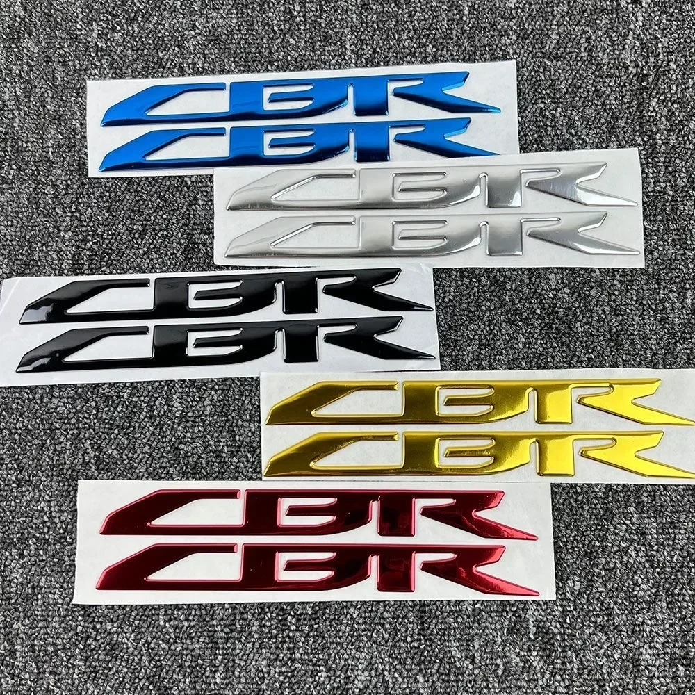 Left and right body CBR stickers for Honda CBR 3D three-dimensional car logo car stickers 400R 500R 650R waterproof stickers