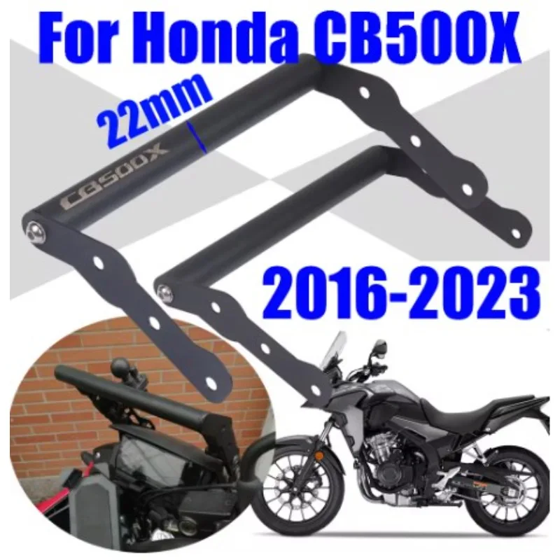 

For Honda CB500X CB500 CB 500 X 500X 2015 - 2023 Accessories Motorcycle Smart Phone Holder GPS Navigation Plate Support Bracket