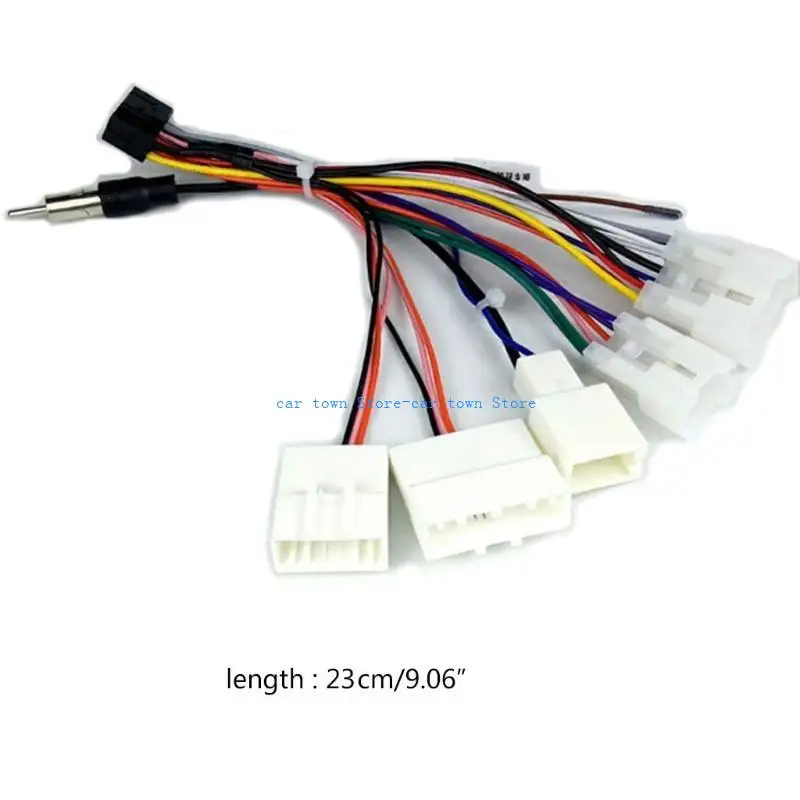 RXJE FOR-TOYOTA POWER SALEGENSO CONECTOR 16 pinos Receptor arnês elétrico Receptor instalação estéreo Codificada pelos