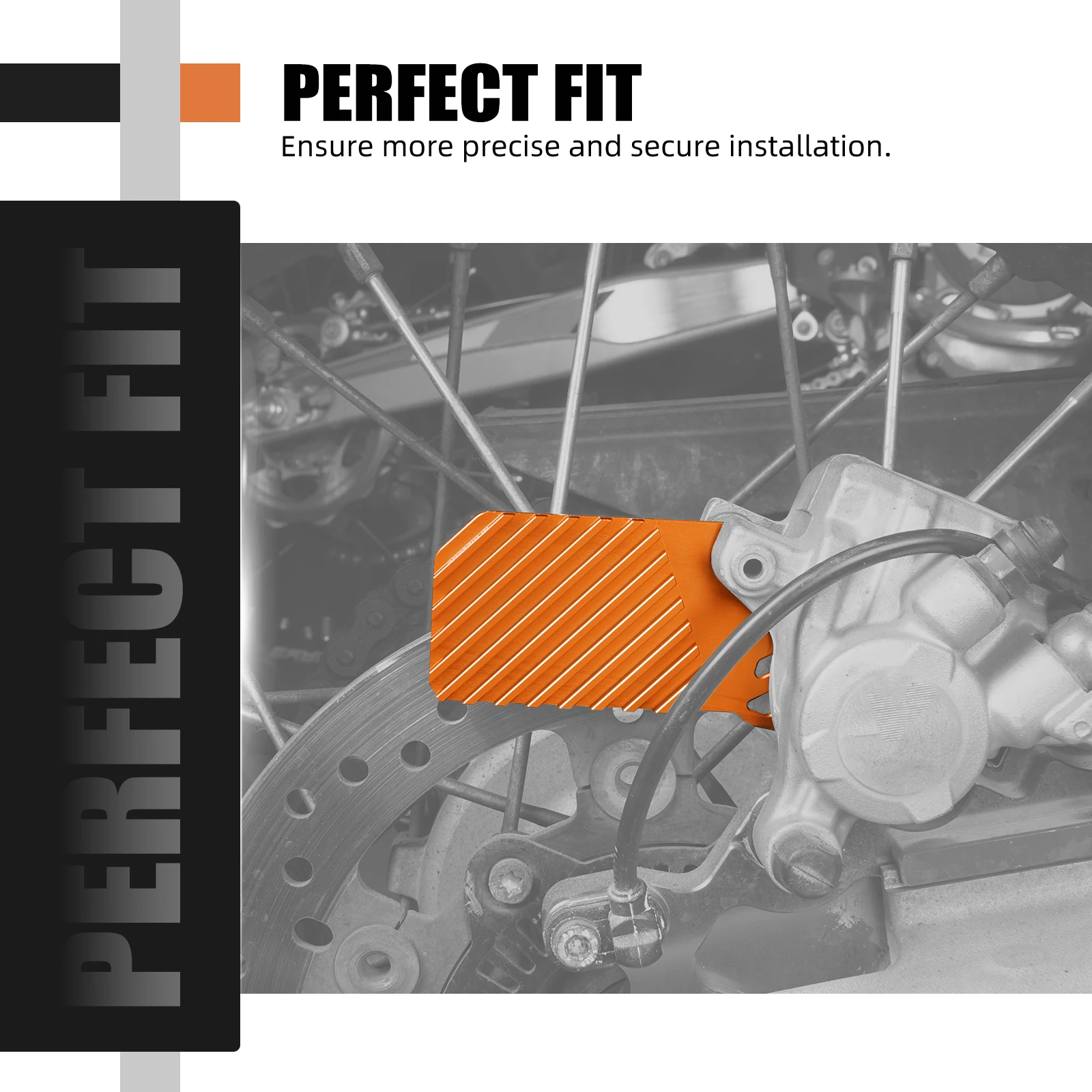 For KTM 690 SMC R 2014-2024 690 Enduro R 2009-2023 Rear Brake Caliper Cooler For Husqvarna 701 Enduro R Supermoto 2016-2023 - Image 2