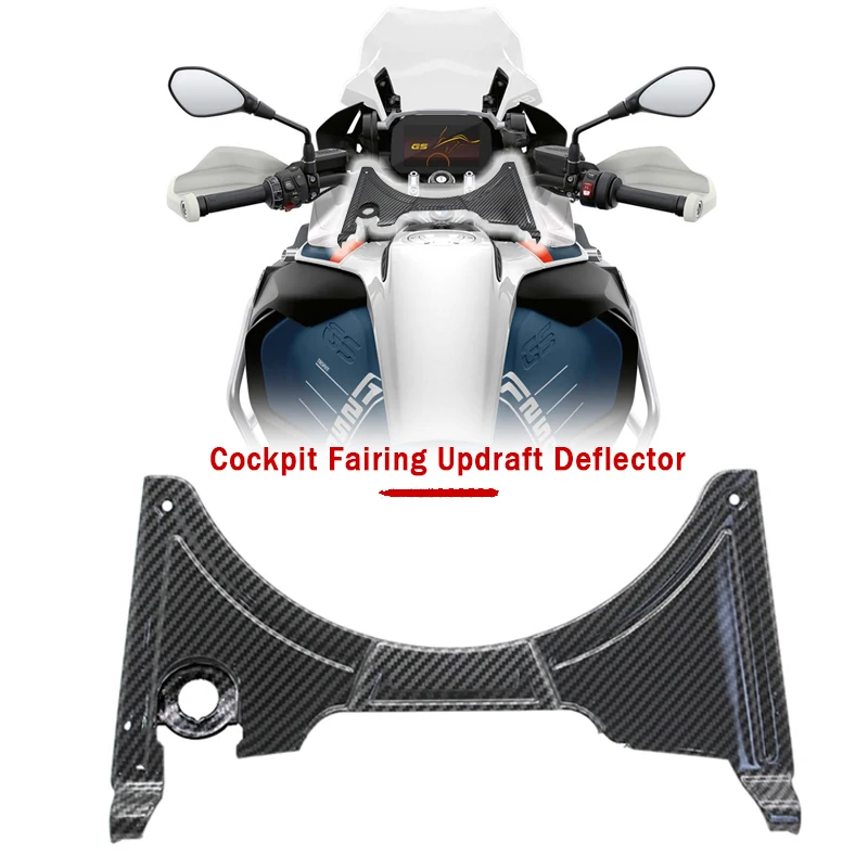 

Обтекатель кабины мотоцикла для BMW R1250GS R 1250 GS R1200GS LC Adventure R1250GSA 2014-2022 2023, дефлектор восходящего потока с карбоновым эффектом