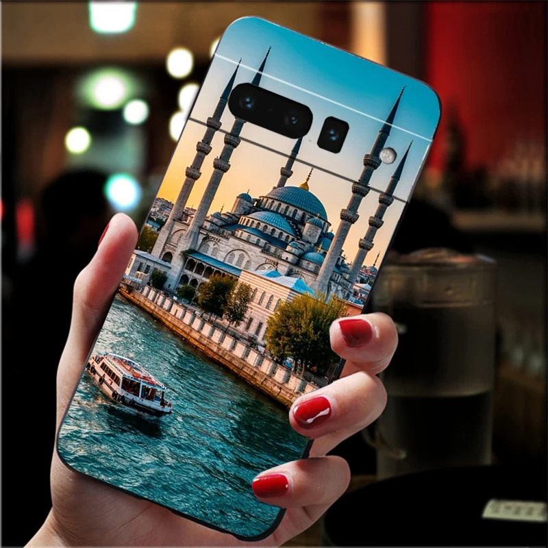 

Phone Case For Google Pixel 10 9 Pro XL 9A 8 7 6 Pro Pixel 8A 7A 6A Pixel 8 7 6 5 Greece Turkey Italy Scenery Case