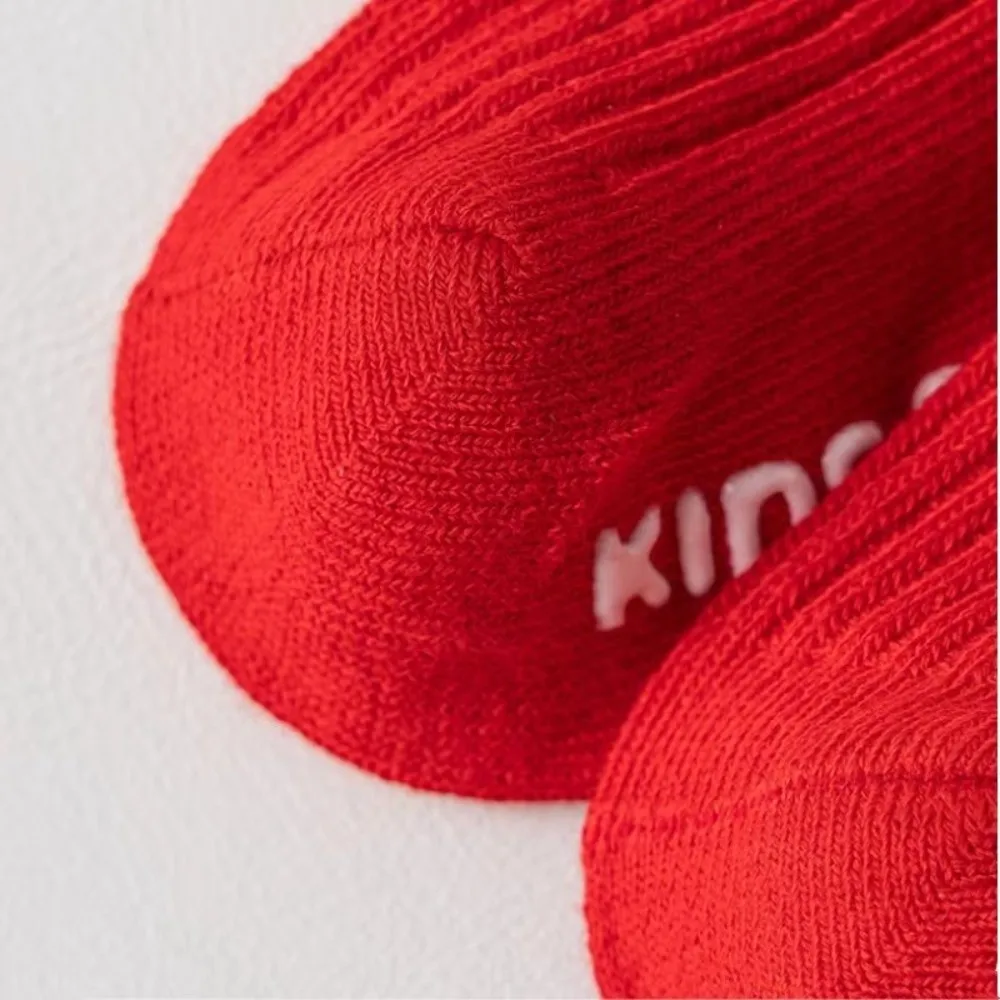 Winter Red Christmas Socks Thick Warm Xmas Cute Elk Tree Snowman Sock Anti-Slip 0-3Year Floor Toddler Socks For Boy Girl