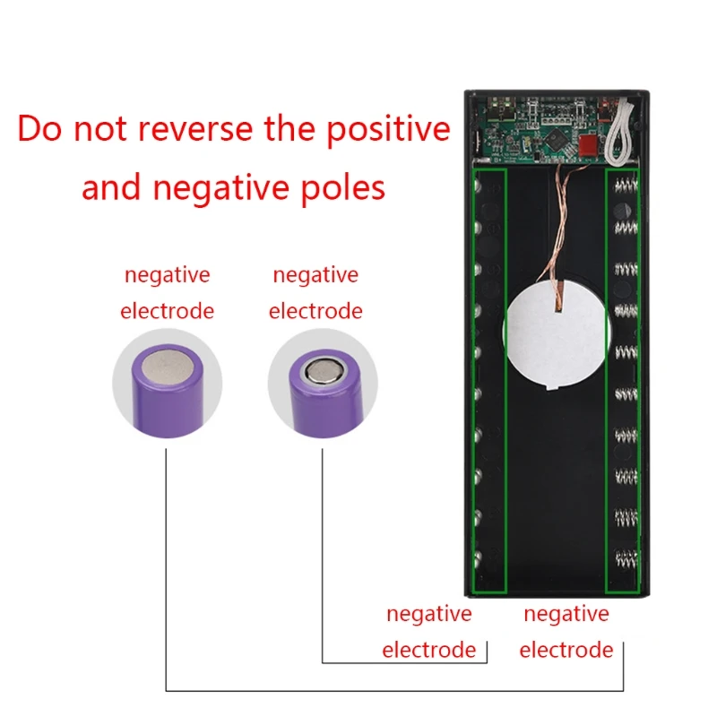 携帯電話用パワーバンク,16スロット,18650ケース,デュアルUSB,3.0急速充電,15W,ワイヤレス充電器,バッテリーボックス,22.5W