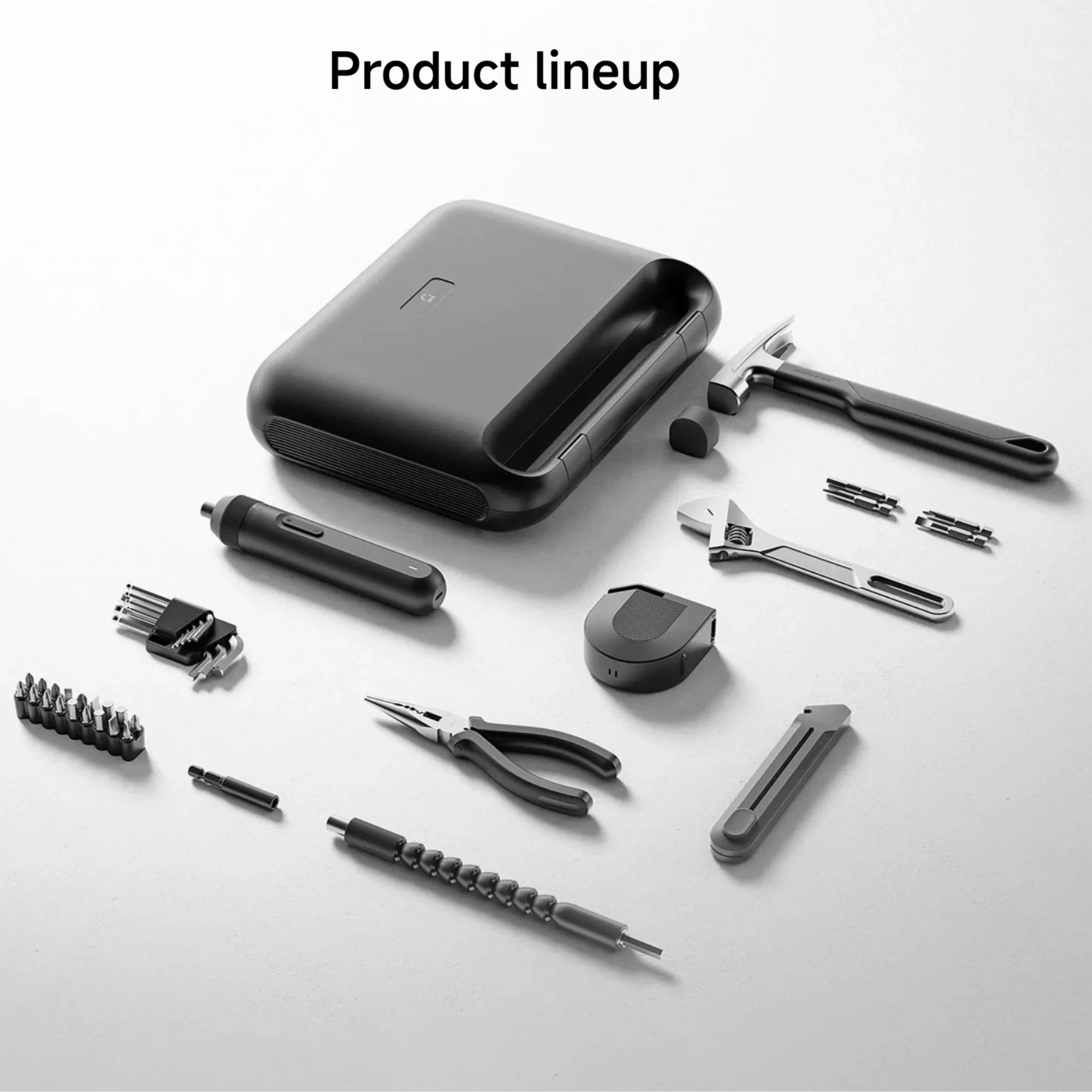 Xiaomi Mijia Tool Kit, Portable Electric Tool+Manual Tool One Box for All Your Home Improvement Needs Minimalist Exterior Design image 3