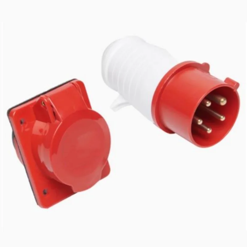PLUG FIT GENERATOR 3KW 5KW 8KW 10KW 12KW PARTS 380V 5-CORE 16A 32A WATERPROOF AND ANTI DROP PLUG PARTS