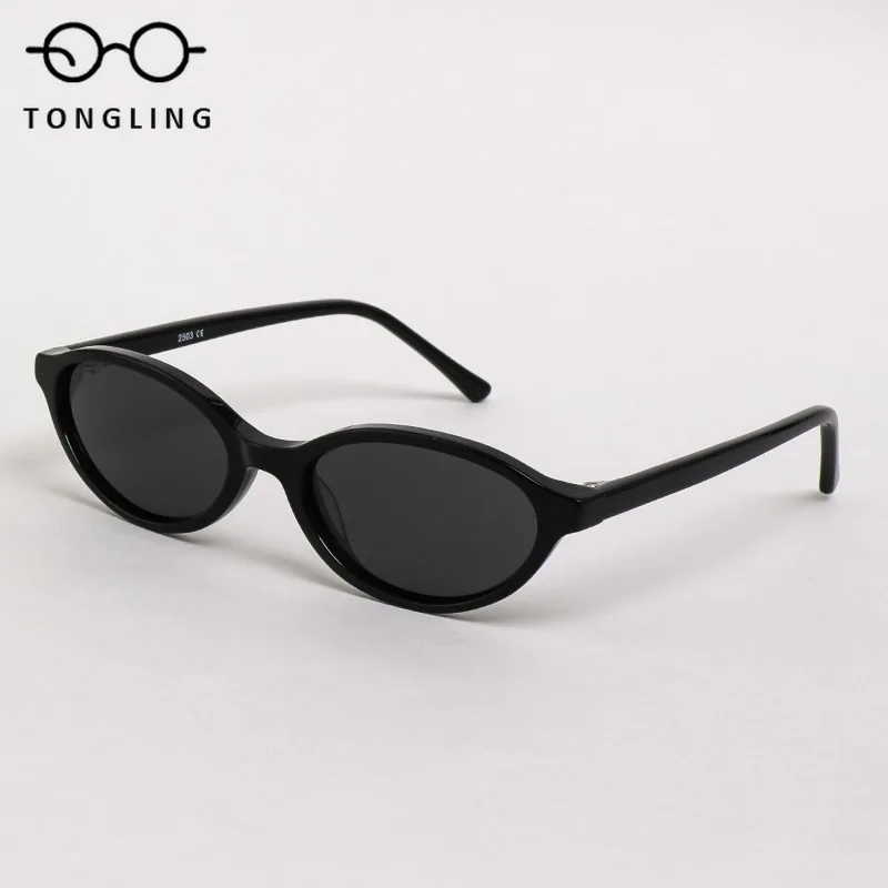 

Новые модные женские солнцезащитные очки 2026 года ручной работы, персонализированные, художественные, для повседневной носки, высококачественные, с маленькой оправой, корректирующие форму лица, из ацетата