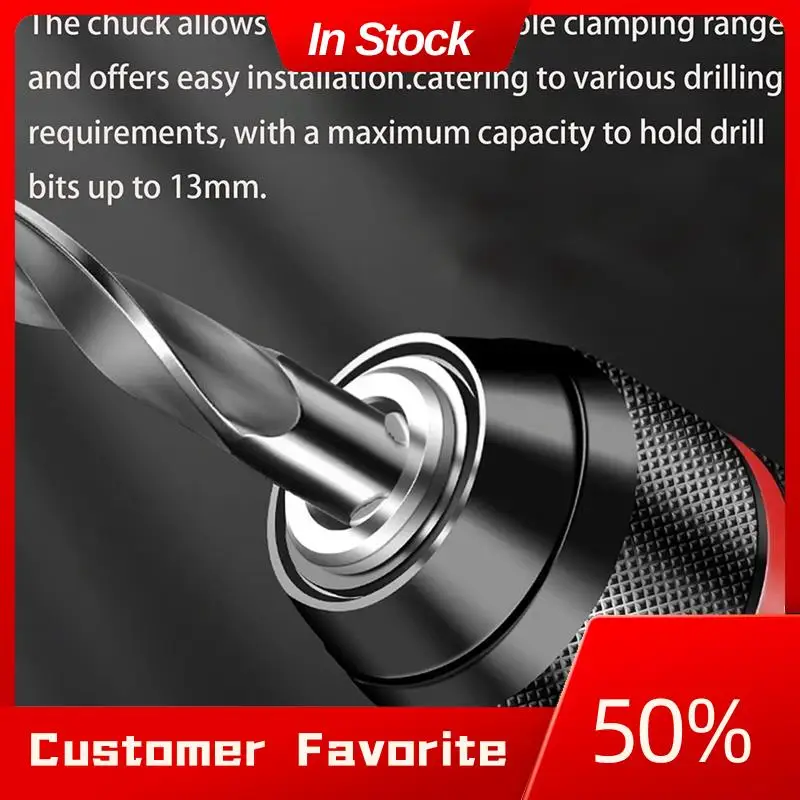

AT03 Top Multi - Function 1.5-13Mm Self-Tighten Keyless Drill Chuck With 1/2-20UNF Mount, Complete With 3/8Inch SDS - Plus Shank