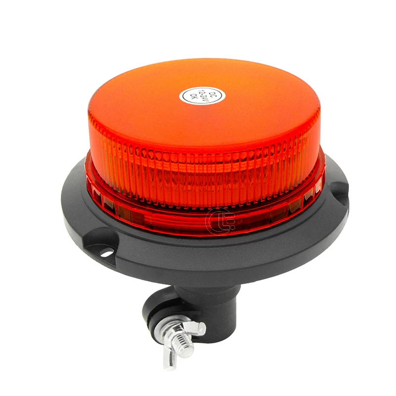 

24LED 12 В-24 В предупреждающий маяк, вращающийся светодиодный аварийный стробоскоп для грузовых автомобилей, тракторов, аксессуаров для тракторов