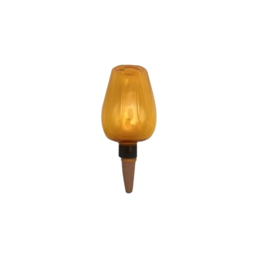 Rose Shape Self Watering Plant Waterer Slow Seepage Large Opening Plant Watering Spike Plastic Long Lasting