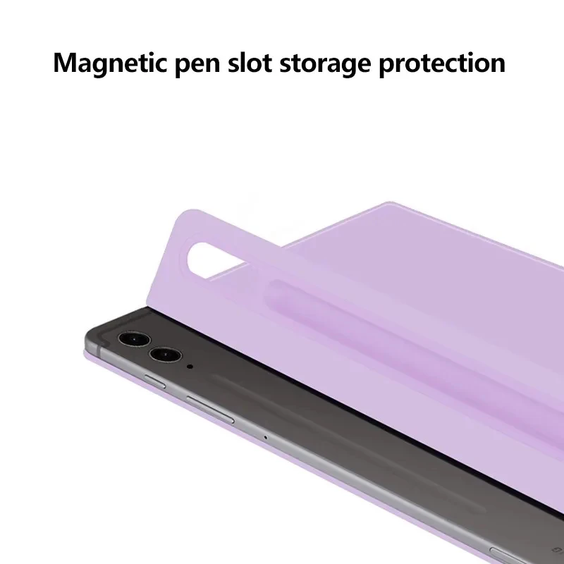 For Samsung Galaxy Tab S10 Ultra 14.6 S10 Plus S10+ 12.4 S9 FE Plus S8 Plus S7 EF S8 S7 11 Magnetic Deformation Y-Folding Cover