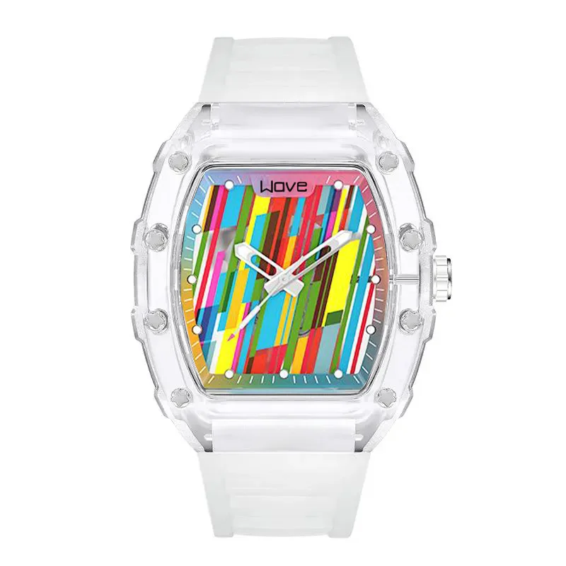 Uthai Horloge Mannen Hoge Schoonheid Sport Volautomatisch Quartz Horloge Holle Graffiti Lichtgevende Kalender Waterdichte Mannelijke Klok Horloges