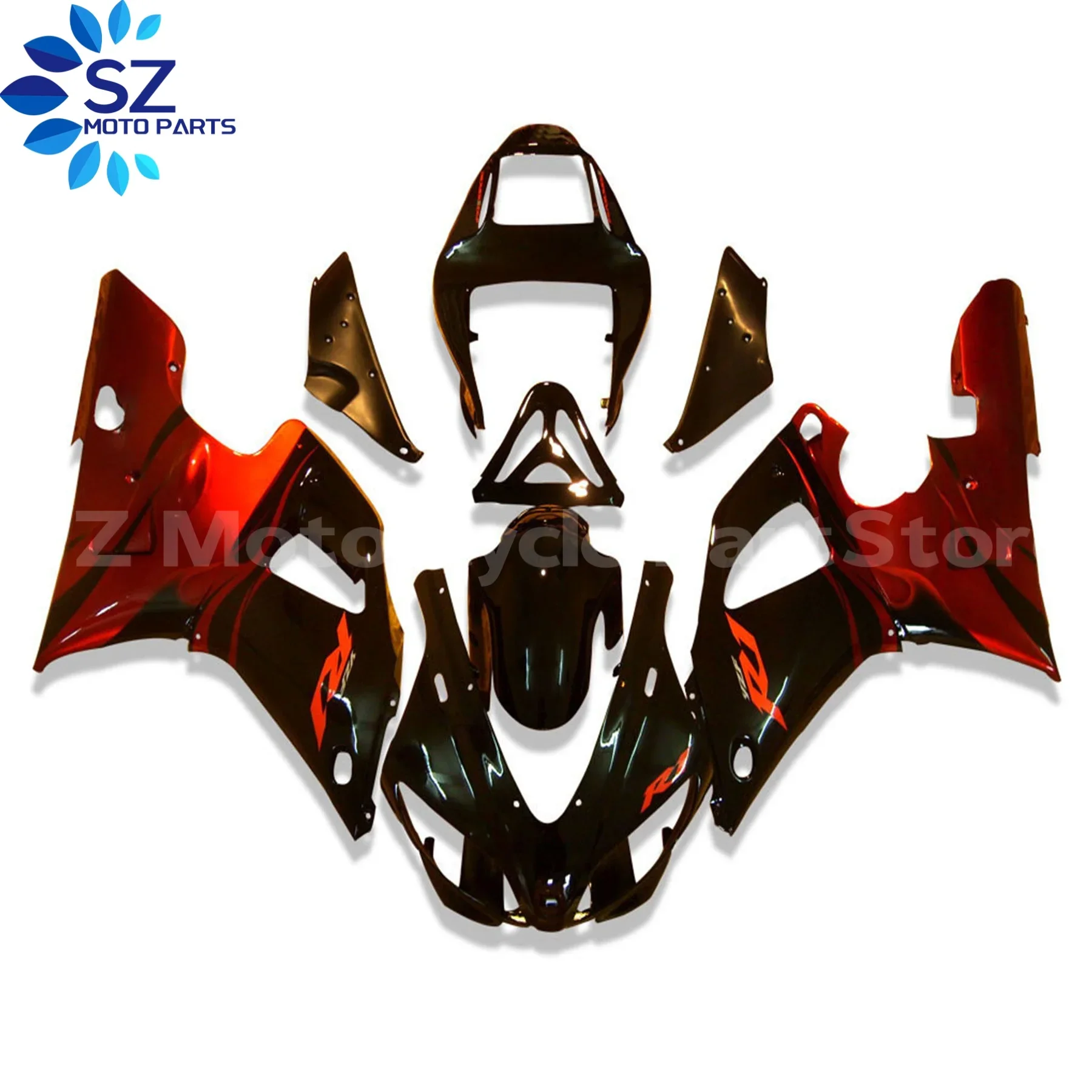 

Motorcycle Fairings Kits Fit for YAMAHA YZF-R1 YZFR1 1998 1999 Plastic YZF R1 98 99 Injection Bodywork Set