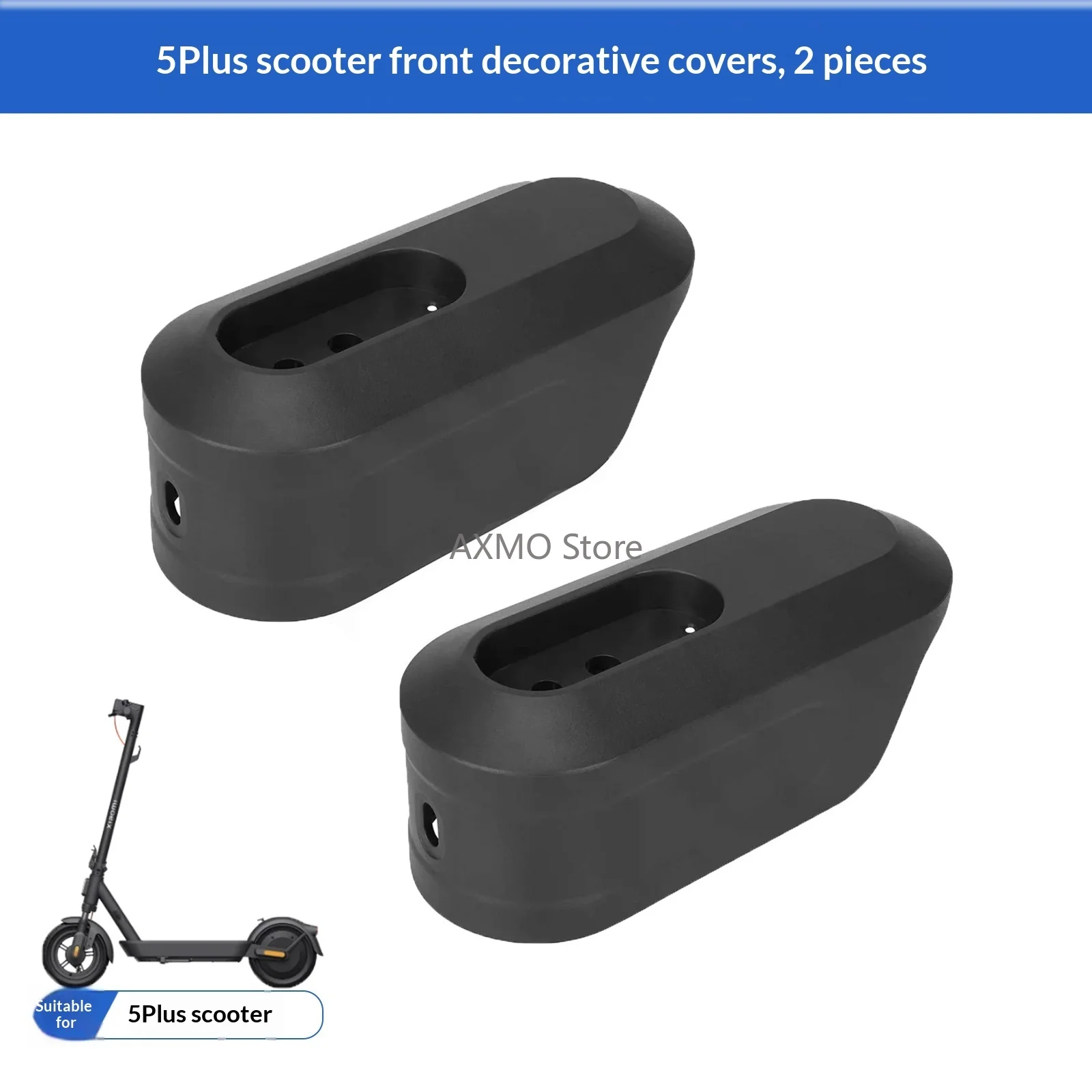

2 Pcs Front Decorative Cover for Xiaomi 5 Plus Electric Scooter Shell Cover Front Fork Cover Electric Scooter Accessories
